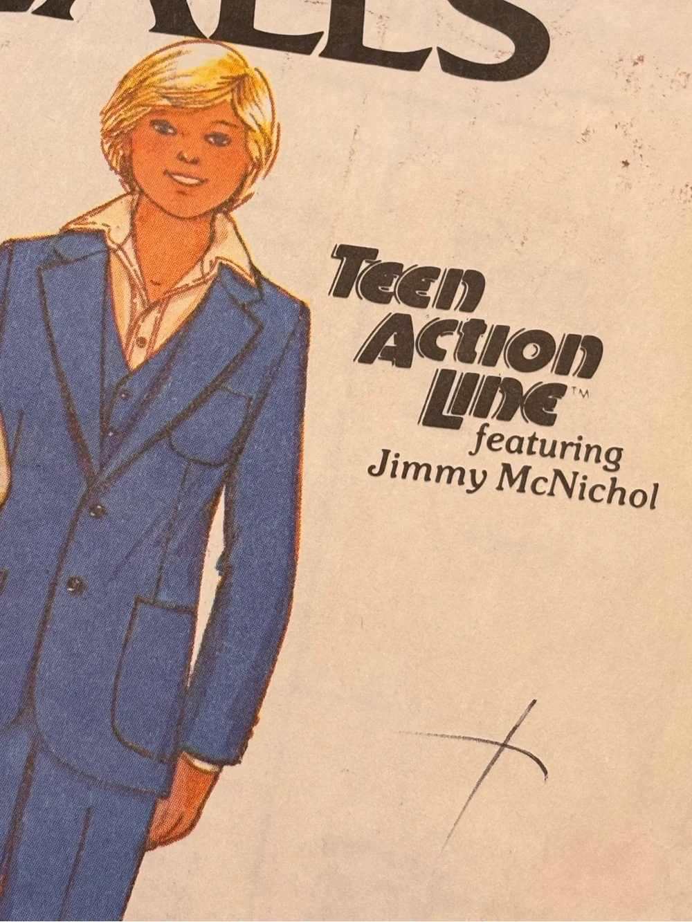 Vintage 1978 McCall’s 6270 Jimmy McNichol Suit Pattern COMPLETE Sz 14